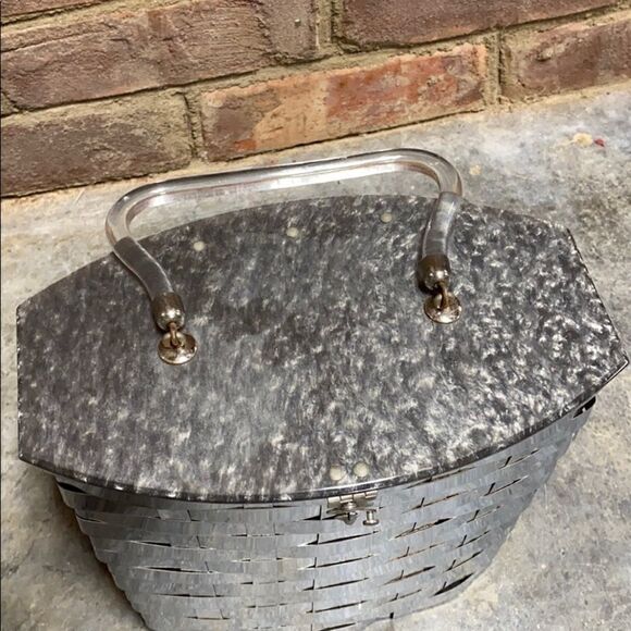 Dorset Rex Fifth Avenue Vintage Woven Metal Bag - Picture 4 of 15